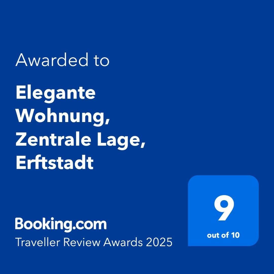 Elegante Apartment In Erftstadt Mit Balkon, Zentral, Bahnhof Nah, Phantasialand Bruehl Bei Cologne Luaran gambar